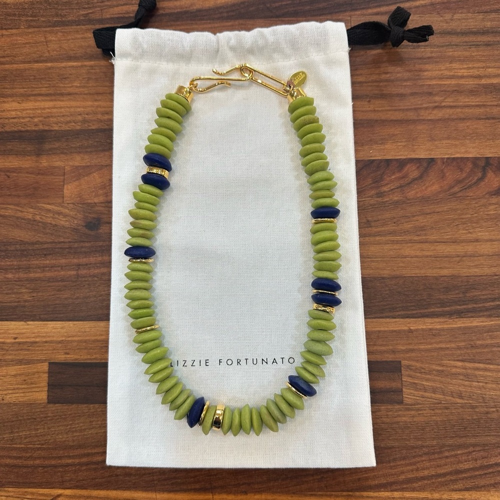Lizzie Fortunato Laguna Necklace - Pistachio